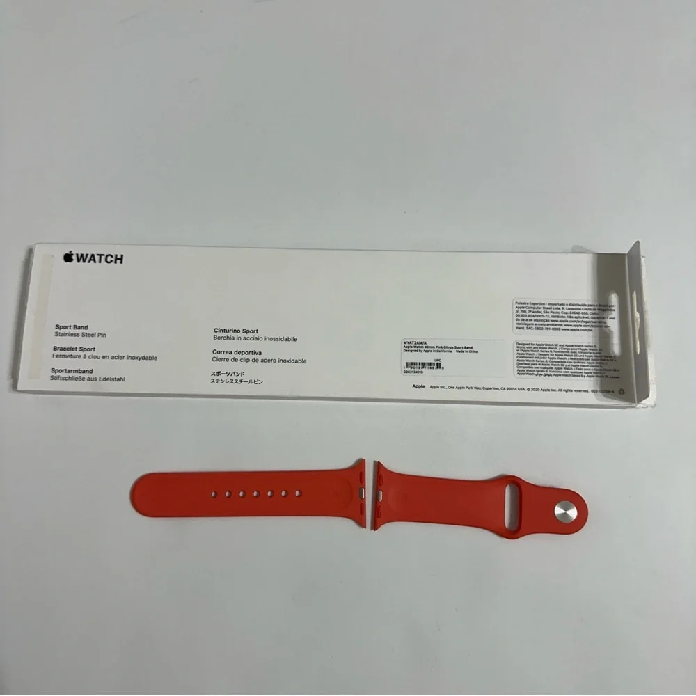 APPLE WATCH 40mm PINK CITRUS SPORT BAND